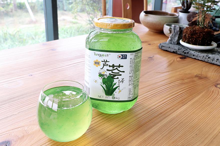舌界1.15kg蜂蜜芦荟茶韩国原装进品芦荟果酱茶奶茶店专用商用芦荟果茶