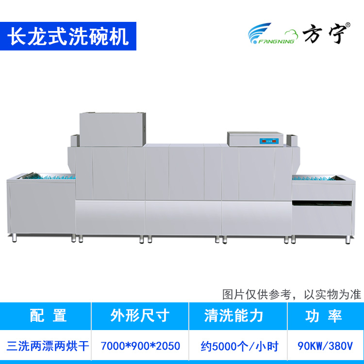 方宁大型长龙式洗碗机