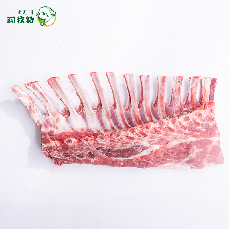 阿牧特十二肋带脂法排羔羊肉嫩而不膻烧烤食材带肉羊排